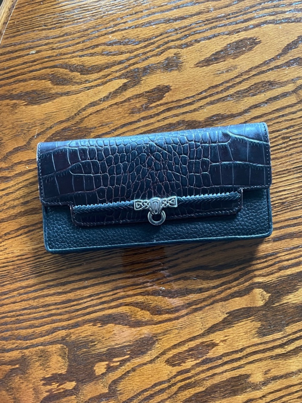Brighton Gwynevere Leather Clutch Wallet